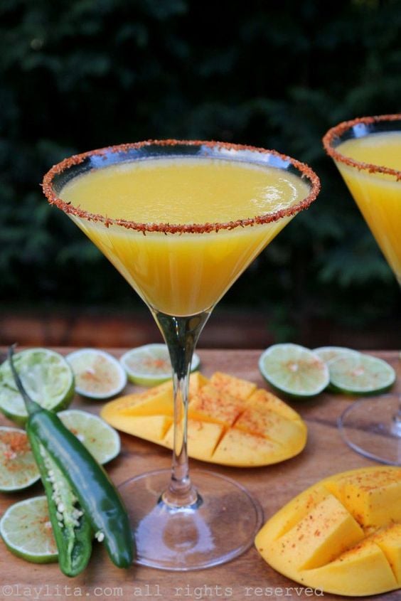 spicy mango margarita